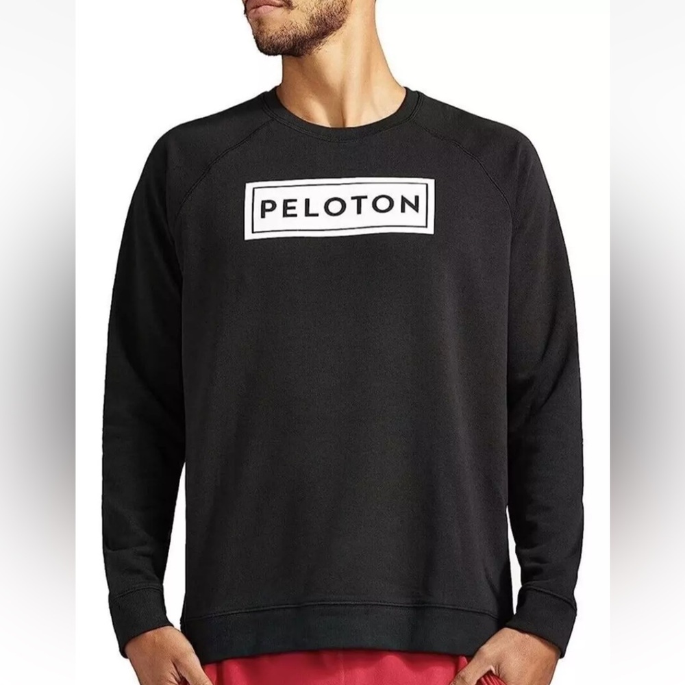 Peloton Heritage Fleece Lined Pullover‎ Men’s Sweatshirt in Black Size Small